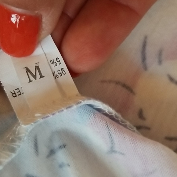 Sleeveless Tied Shirt floral sz M tropical - Picture 7 of 7